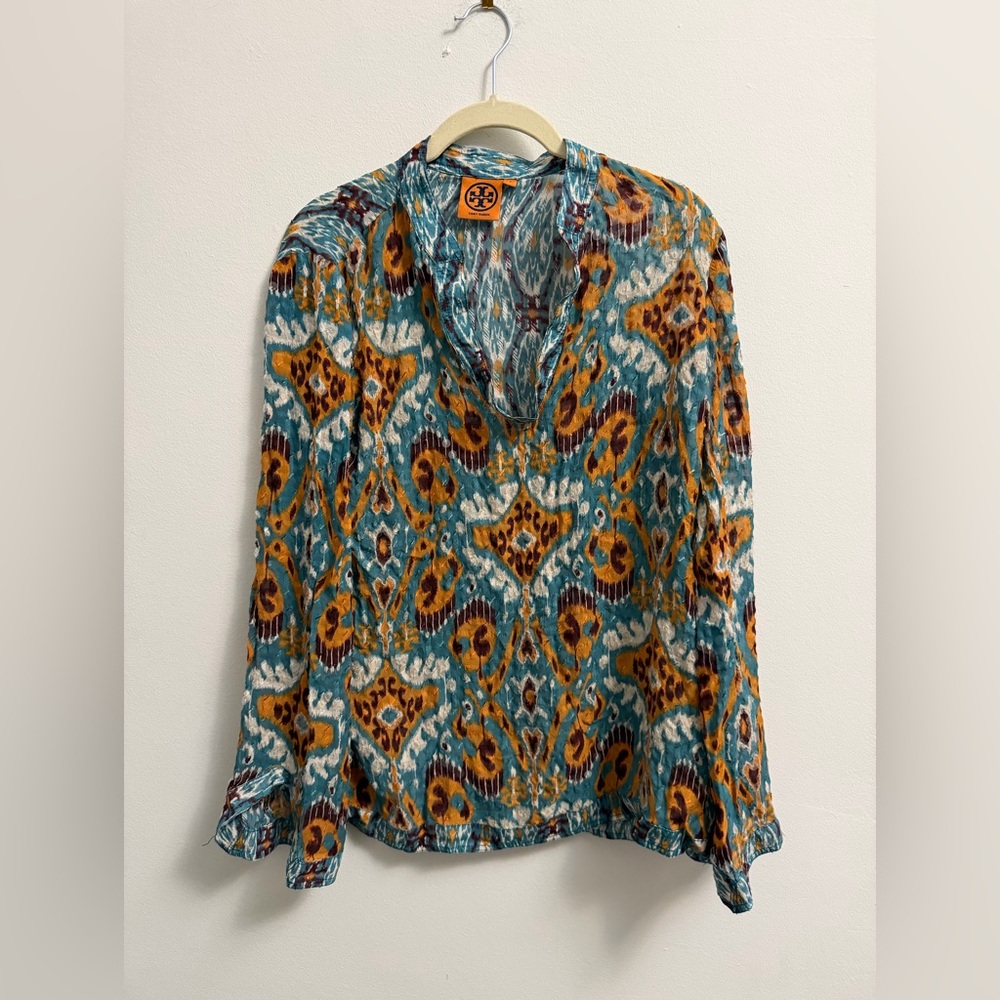 Tory Burch Stephanie Tunic -  Ikat Print